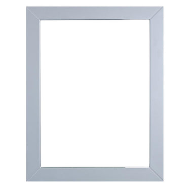 Eviva New York Bathroom Vanity Mirror Full Frame 24X30 Wall Mount Wall Mirror Eviva Grey